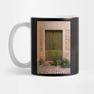 Door in Rovinj, Croatia Mug